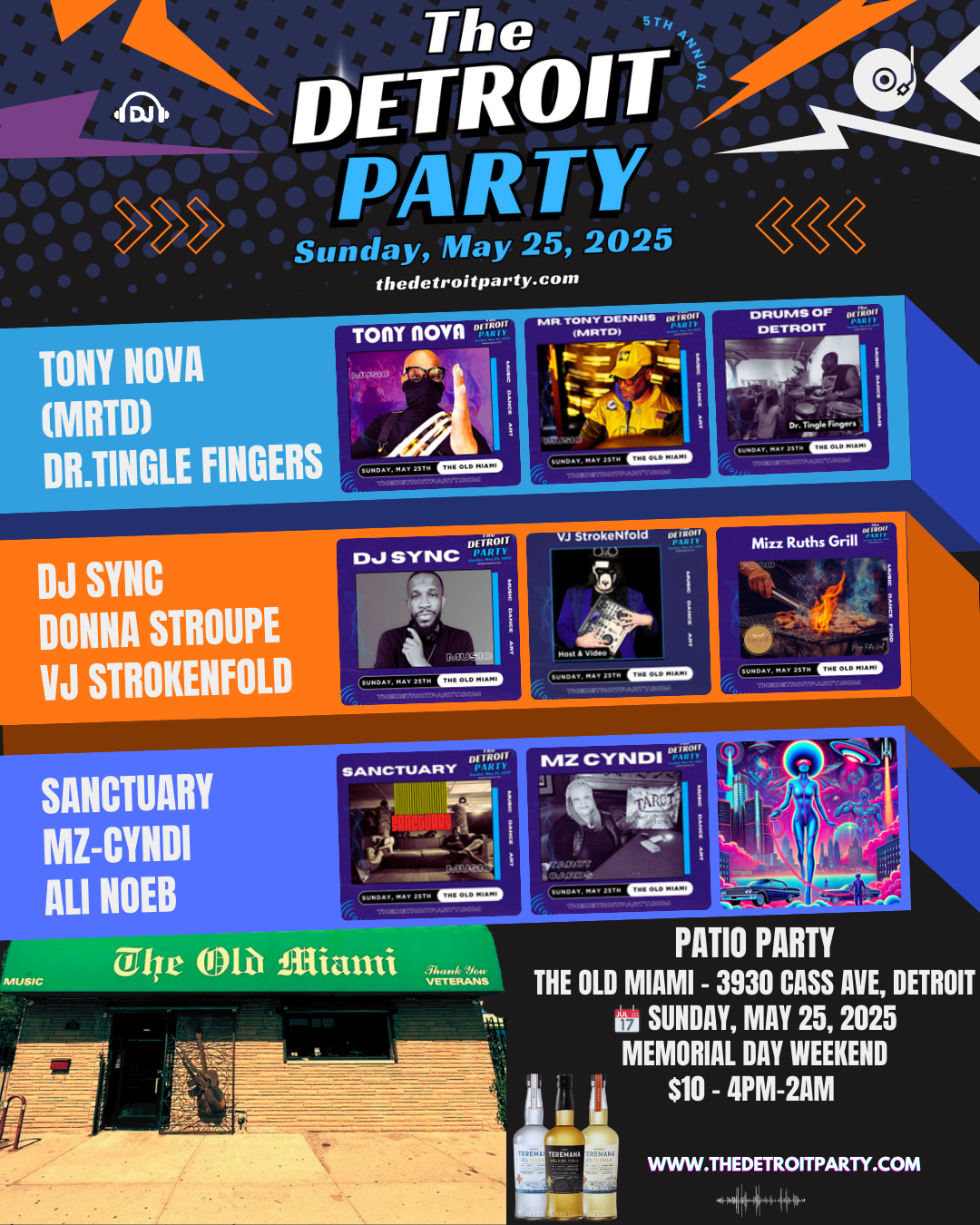 The Final Countdown: Full Lineup Revealed for The Detroit Party 2025